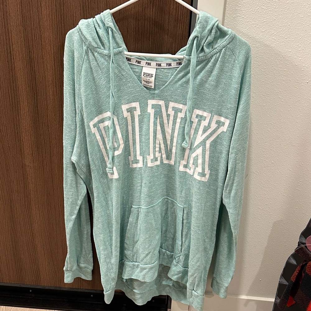 Pink Teal Hoodie